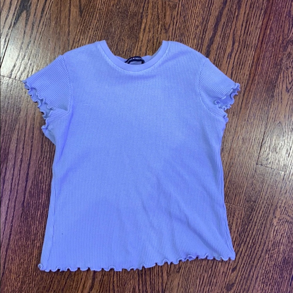 brandy melville blue top